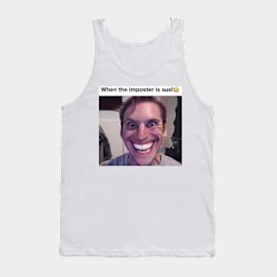 When the imposter is sus! Tank Top